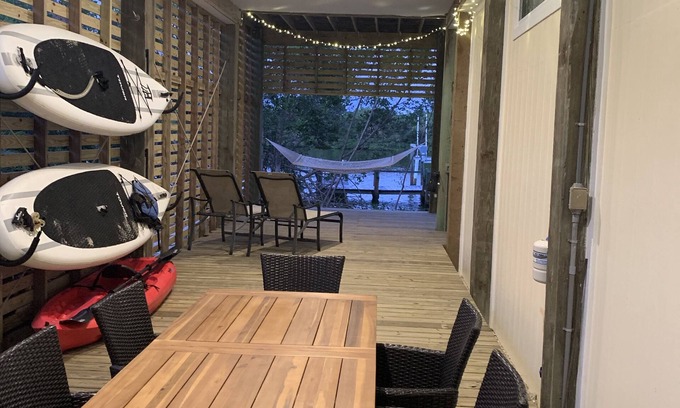 Cape Haze Condo | Waterfront, Gulf Views,kayaks,SUP ,1 pet. Pool & tennis are closed at this time