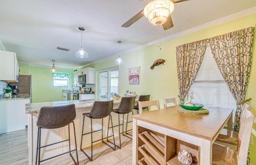Spring Hill House | Waterfront Hernando Beach Home with Dock and Hot Tub!