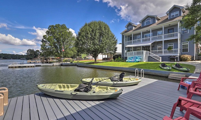 Jackson House | Waterfront Home on Jackson Lake w/Dock