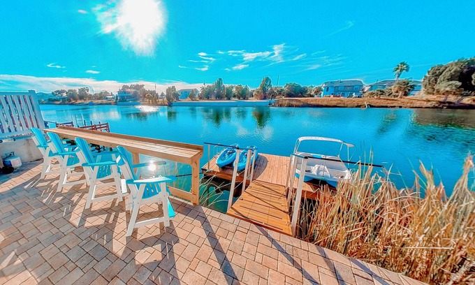 Spring Hill House | Waterfront Home - GameRoom/Saltwater Pool/Tropical Sunsets/Fish/Swim