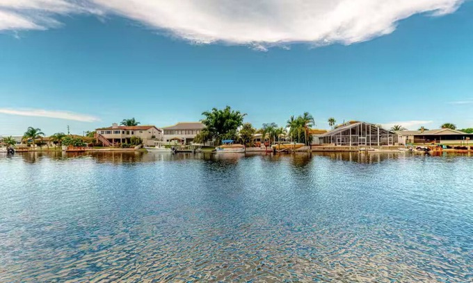 Spring Hill House | Waterfront home with direct gulf access