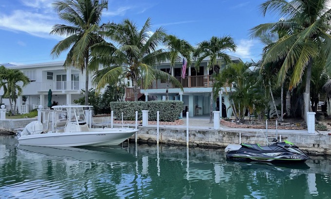 Marathon House | Waterfront home with Direct Atlantic Ocean access