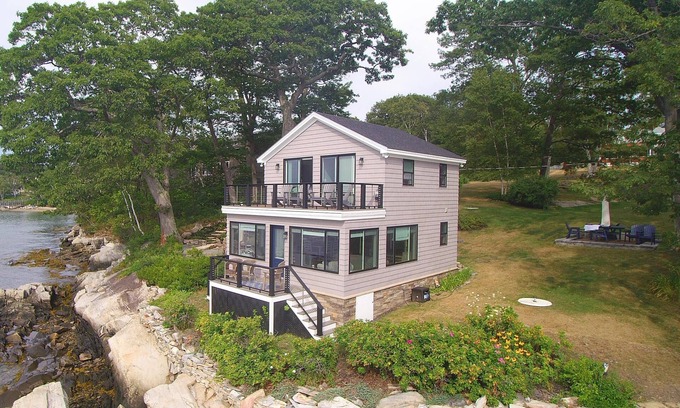 Peaks Island Cottage | Waterfront Island Getaway w/two cottages perfect for Multiple or Large Families
