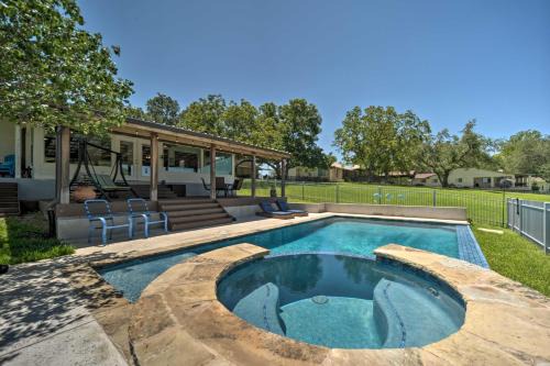Kingsland House | Waterfront Kingsland Home with Pool and River Access