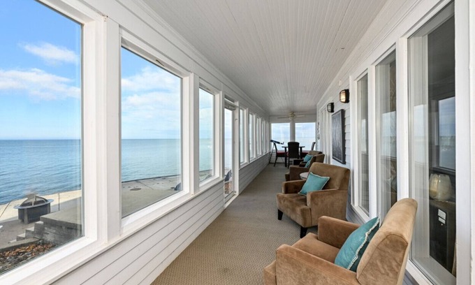 Huron House | Waterfront Lake House with stunning views of Lake Erie!
