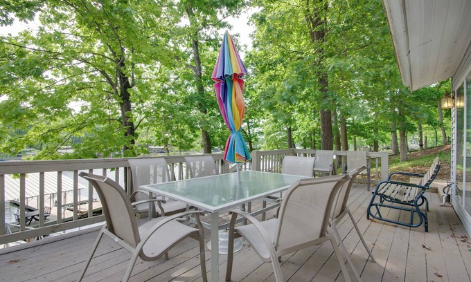 Gravois Mills House | Waterfront Lake of the Ozarks Home w/Views!