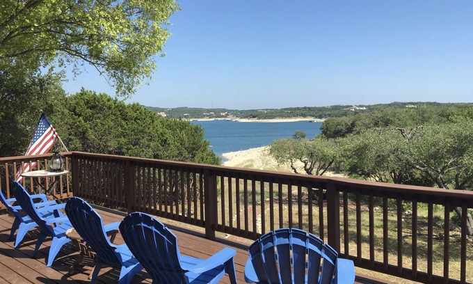 Point Venture House | Waterfront Lake Travis Home in Point Venture, Sleeps up to 12, Big Outdoor Deck