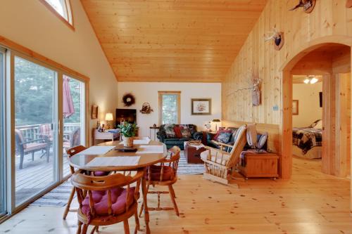 Mercer House | Waterfront Mercer Cabin with Wraparound Porch!