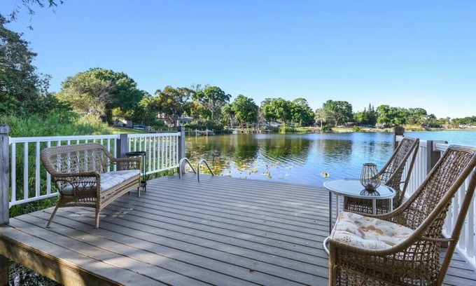 Conway Apartment | Waterfront Pet Friendly Guest Suite with Lake Access
