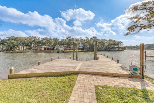 South Pensacola House | Waterfront Retreat with Outdoor Oasis in Pensacola