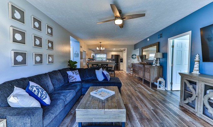 Crystal River Condo | Waterfront Sleeps 6 w/private boat dock and heated pool.