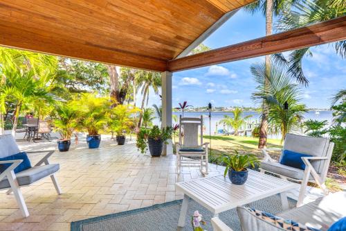 Stuart House | Waterfront Stuart Oasis with Hot Tub and Dock!