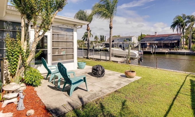 Bay Crest Park House | Waterfront Tampa Vacation Rental w/ Boat Dock!