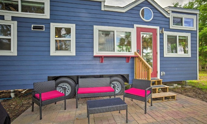 Daufuskie Island House | Waterfront Tiny House with Private Dock and Patio!