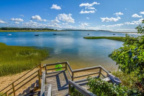 Pleasant Point House | Waterfront Views of Creek- Beach Access!