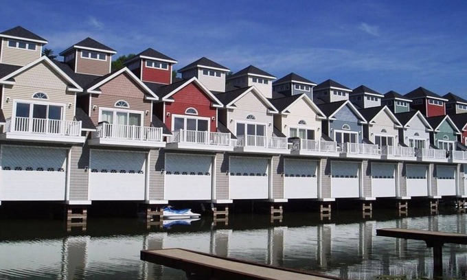 Alexandria Bay Villa | Waterfront Villa with Boathouse in Alexandria Bay