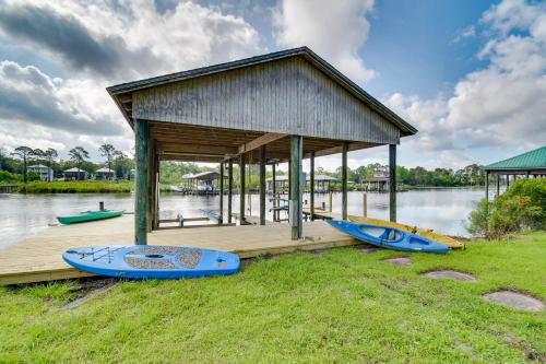 Elberta House | Waterfront Wolf Bay Home with Private Boathouse!