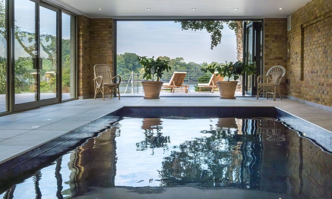 Dittisham House | Waterside house near Dartmouth with pool, hot tub and dock