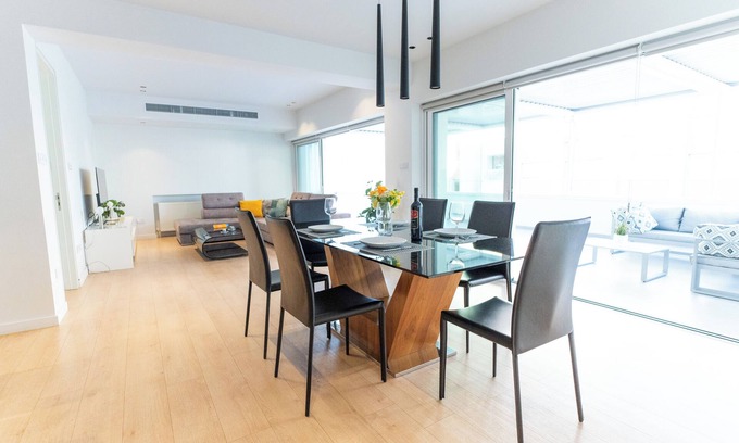Nicosia Apartment | WealthyStays: Deluxe Downtown