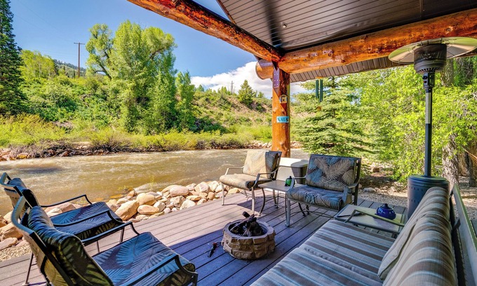 Kamas Cabin | Weber River Cabin in Oakley w/Private Hot Tub!
