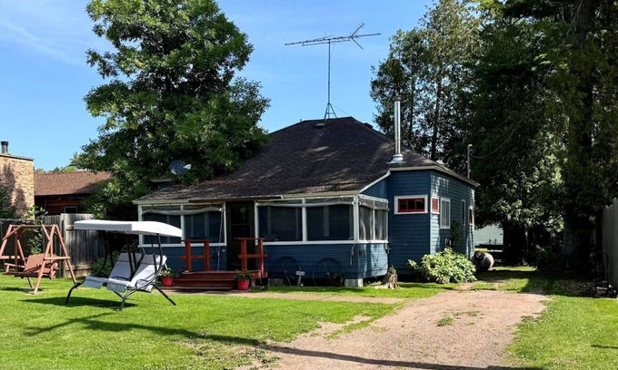 La Pointe Cabin | Weisel Cabin - Nostalgic Cabin located within walking distance of Downtown La Pointe!