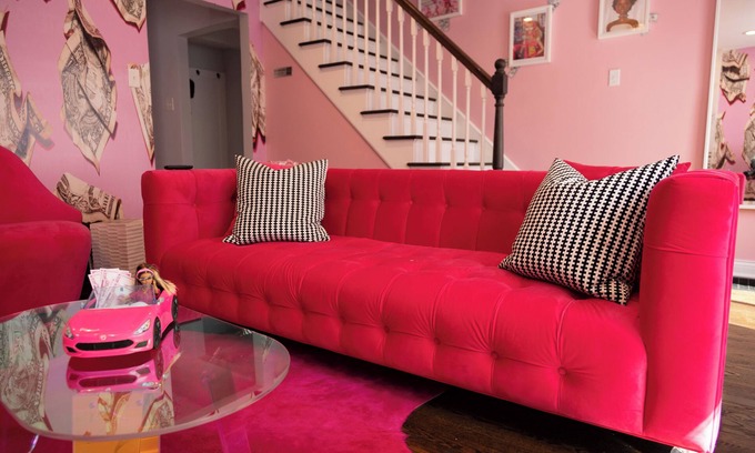 Chatham House | Welcome to Boss Barbie’s Dreamhouse! Everything is pink.