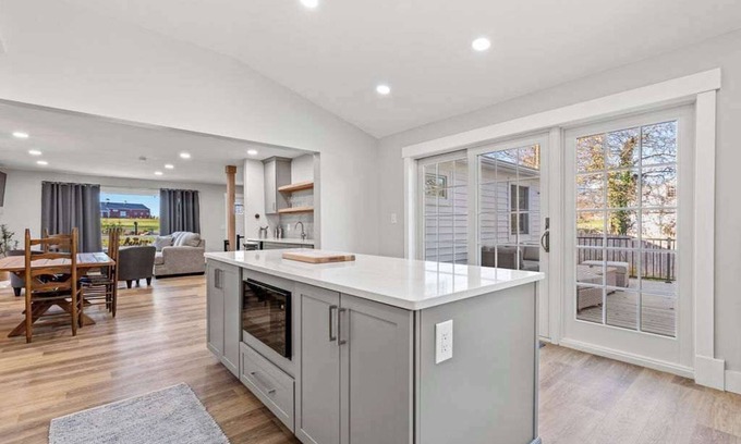 Skaneateles House | Welcome to Fisher Ranch: Remodeled Modern Main-Floor, Dog Friendly Living