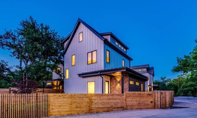 MLK House | Welcome to our modern 4-br home, nestled in Austins vibrant East Side!