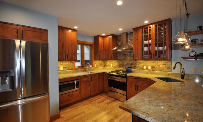 Saranac Lake House | Welcome to our recently expanded and renovated year round Adirondack Chalet.