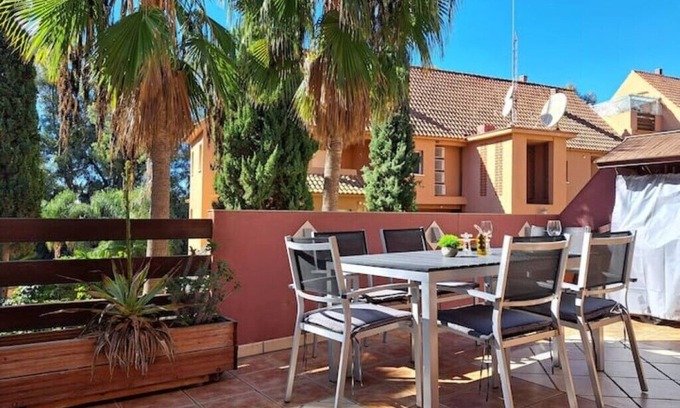 Casares Apartment | Welcome to paradise with palm gardens, 370 meters distance to the beach