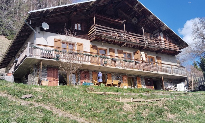 La Giettaz Apartment | Welcome to the Gîte "Chez Jeanne" located in a beautiful corner of paradise!