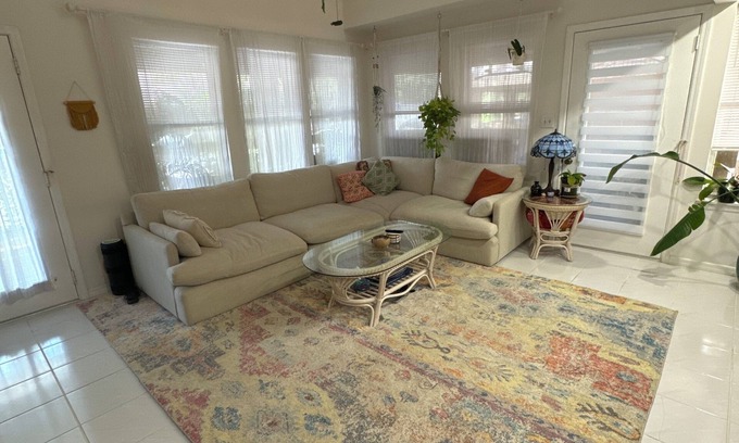 Melbourne Beach House | Welcome to your serene getaway, just a 5-minute walk from the beach! n