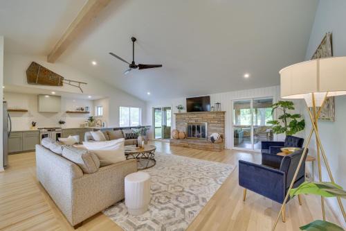Tulsa House | Well-Appointed Tulsa Home with Fire Pit and Patio!