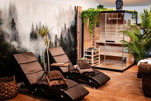 Ahlen House | Wellness Suite mit Whirlpool und Sauna