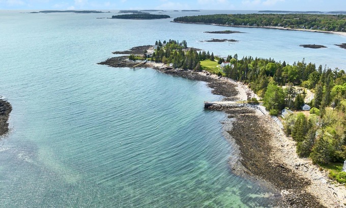 Owls Head House | West unit in Ocean View Duplex with Walk to Crescent Beach