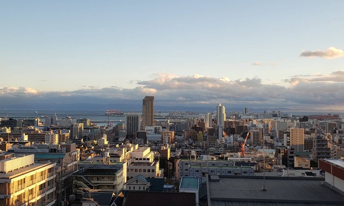 Chuo Ward Apartment | Western Style Apartment Hotel with Sea View in Kobe Japan