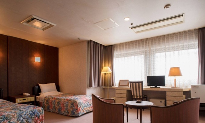 Nishikyo House | Westernstyle room barrierfree twin | Hot spri / Kyoto Kyōto