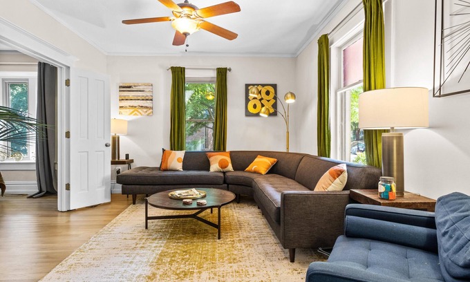 Kansas City House | Westport Oasis - Game Room and Private Hot Tub!