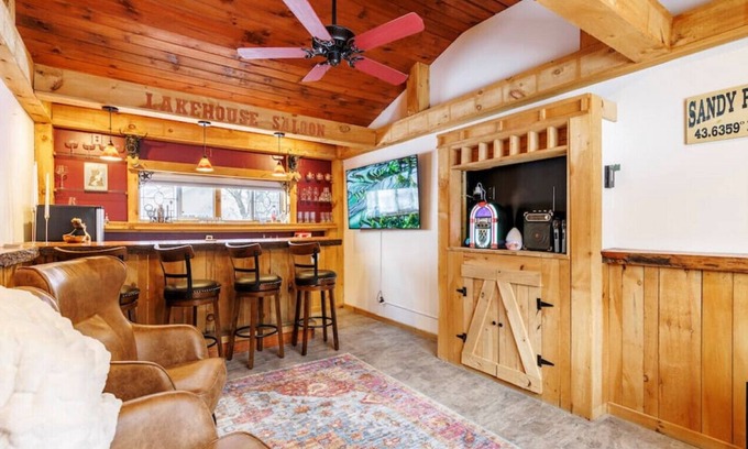 Pulaski House | Whiskey Roc Inn · Lakefront cabin with a view!