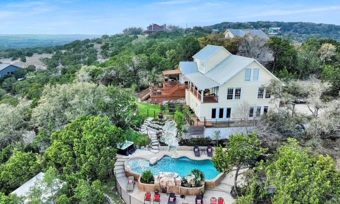 Wimberley House | Whispering Ridge Ranch I Swimming Pool, Hot Tub, Dogs, Hill Country Views