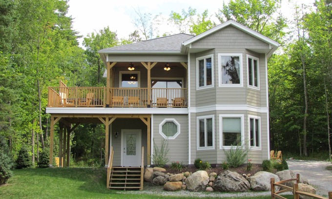 Wilmington House | Whiteface Mountain/Wilmington New York~Hot Tub, Gas Fireplace, Mountain Views!