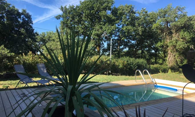 Autoire House | Whole house with swimming pool in Autoire near Rocamadour in the heart of nature