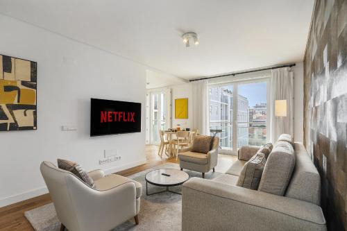 Lisbon Old Town Apartment | WHome Urban Retreat: Downtown Luxury, Parking, AC & Elevator