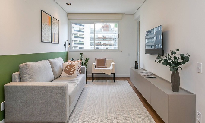 Centro Apartment | WI-FI 180MB | 200m from Beiramar Shopping #CA52