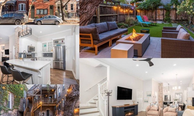 West Town House | Wicker Park Entire House, Private Yard and Parking!