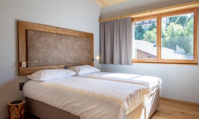 Vercorin Apartment | Wifi, 250m from shops, sauna, hammam, tv, ski locker, 72m², Vercorin