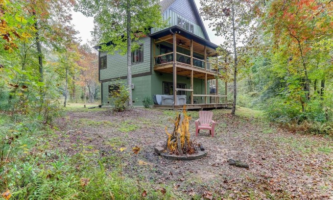Mineral Bluff House | Wildwood River Retreat