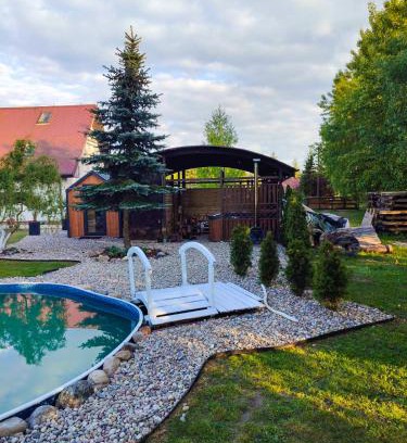Szymbark Villa | Willa Szymbark - basen, sauna, balia, jacuzzi, dom całoroczny w Szymbarku