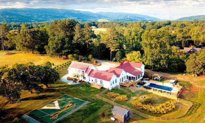 Afton House | Wine Country Modern Farmhouse on 10 Acres and Pool