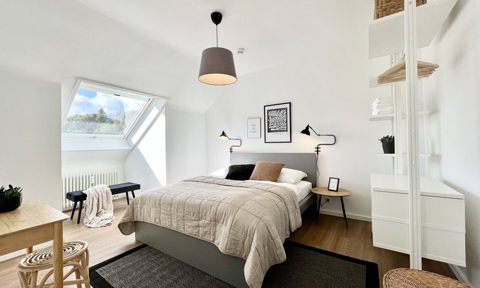 Bad Berleburg Apartment | Wohnträumerei design apartment at the premium hiking resort with mountain view, WLAN, parking lot